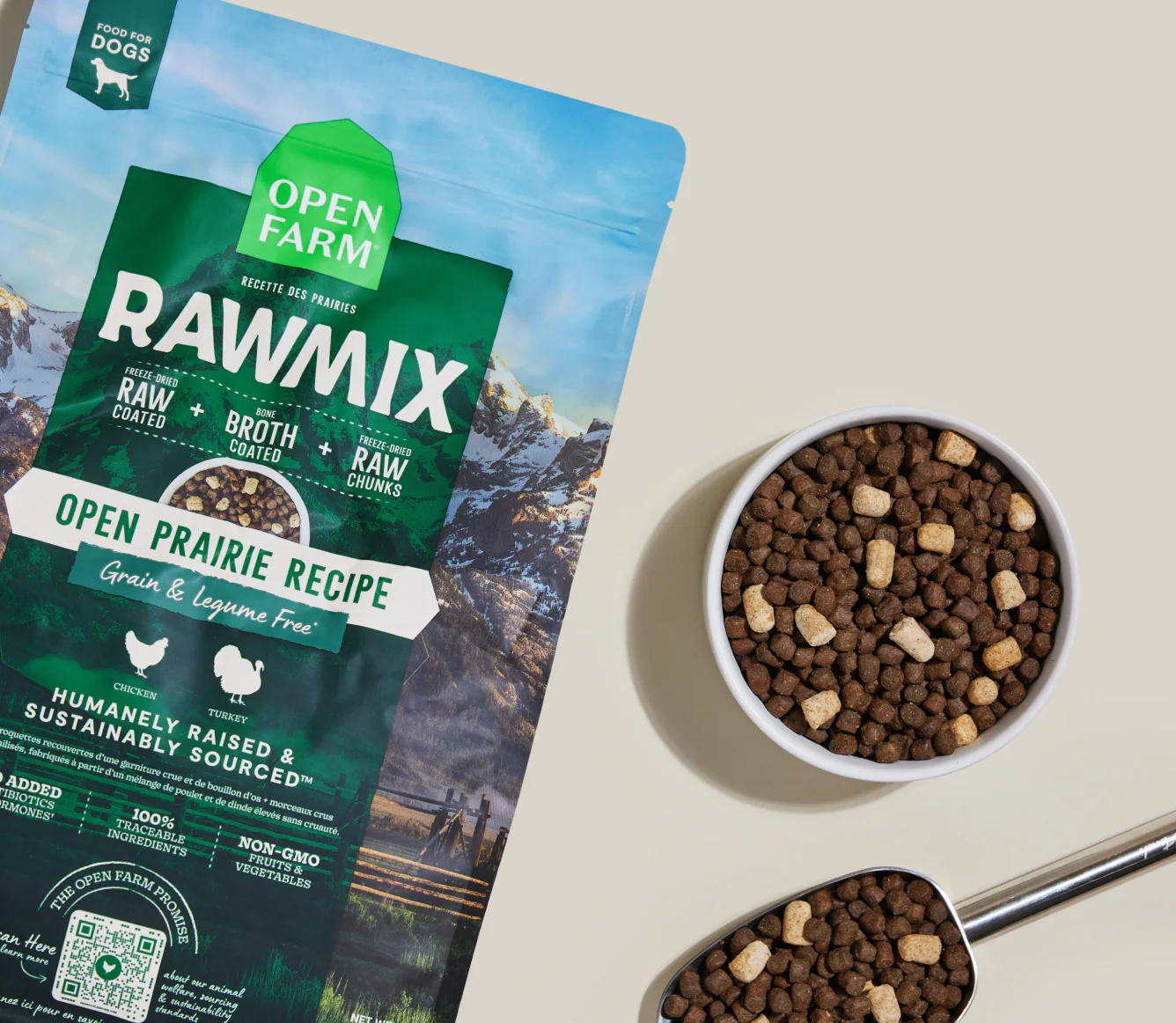 RawMix Open Prairie Grain-Free Dog Kibble - Image 3