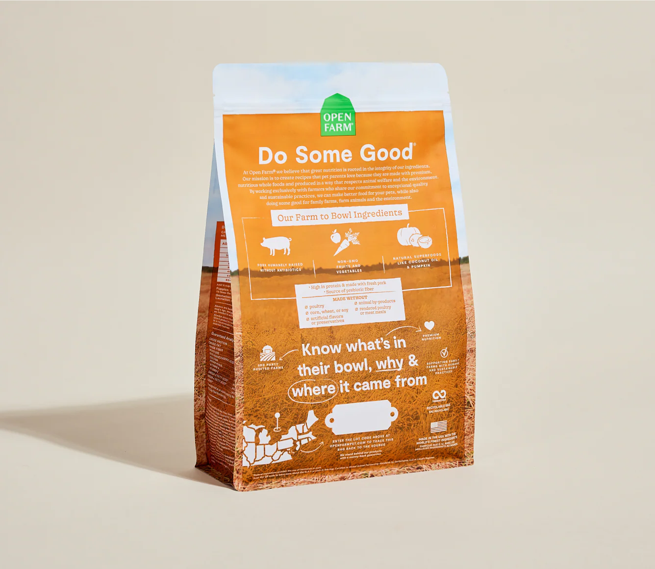 Farmer's Table Pork Grain-Free Dog Kibble - Image 7