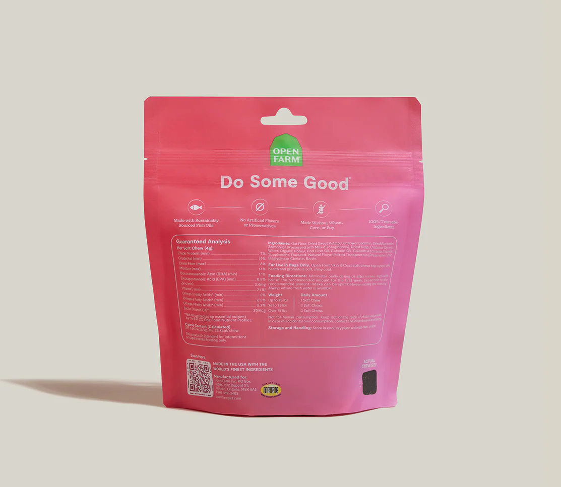 Skin & Coat Food Supplement Chews for Dogs - Image 7