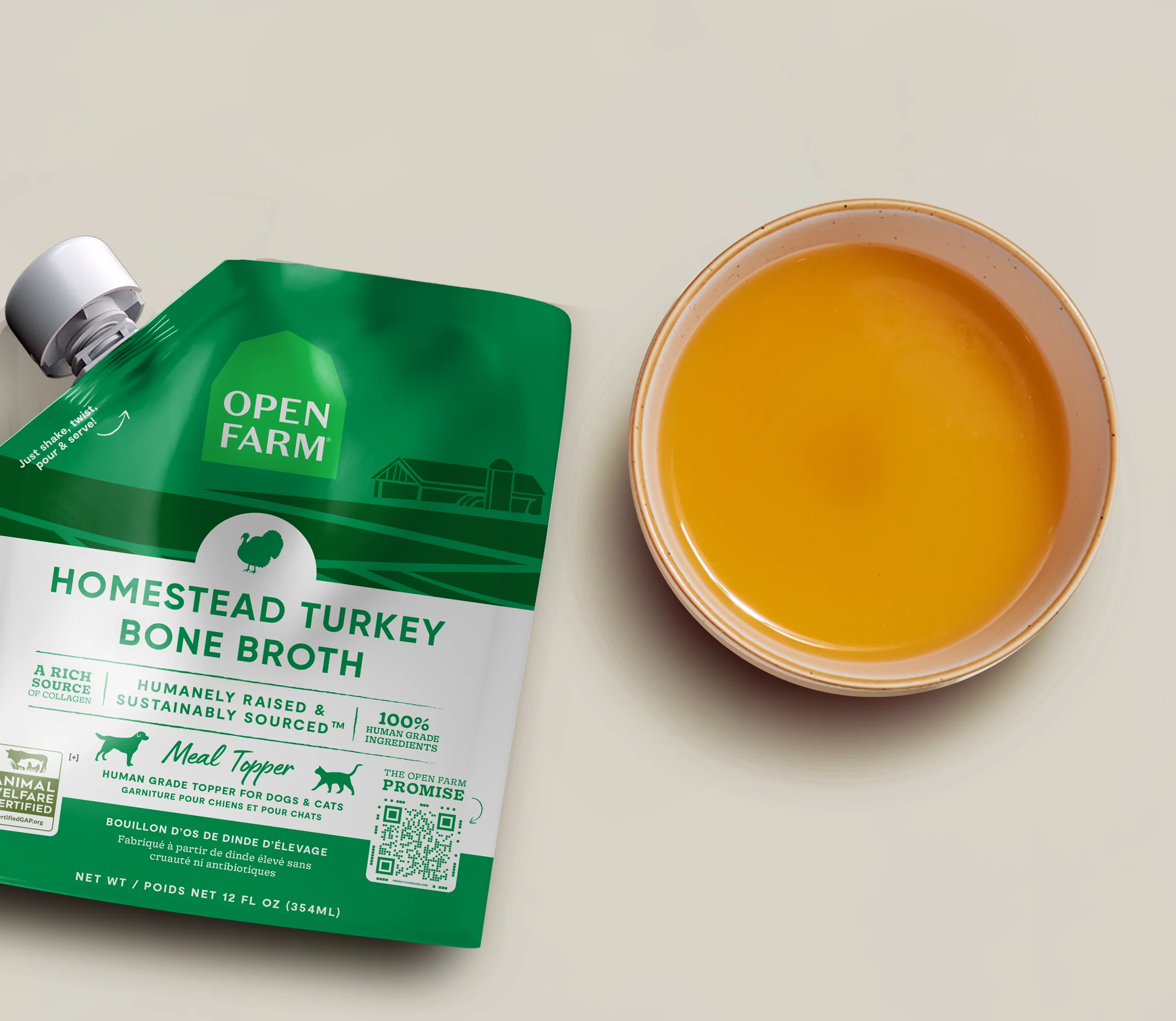 Homestead Turkey Bone Broth for Dogs - Image 4